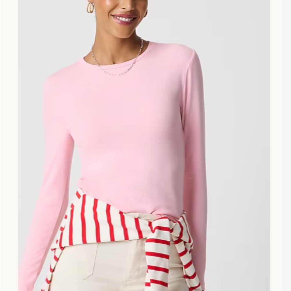 NWT J. CREW LONG SLEEVE EVERYDAY TEE, M